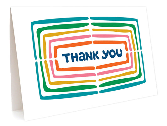 Maze Thank You Card