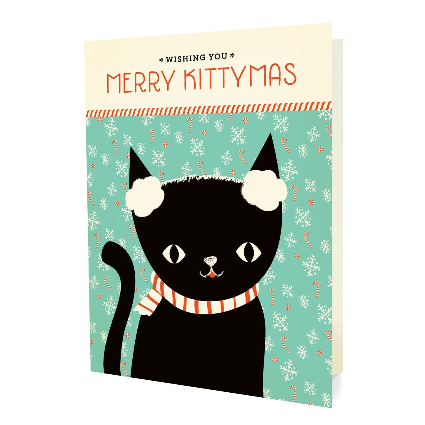 Kitty Christmas Holiday Card