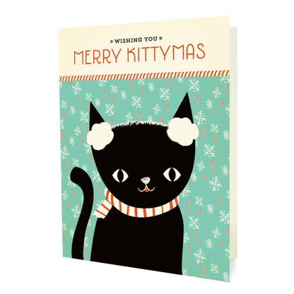 Kitty Christmas Holiday Card