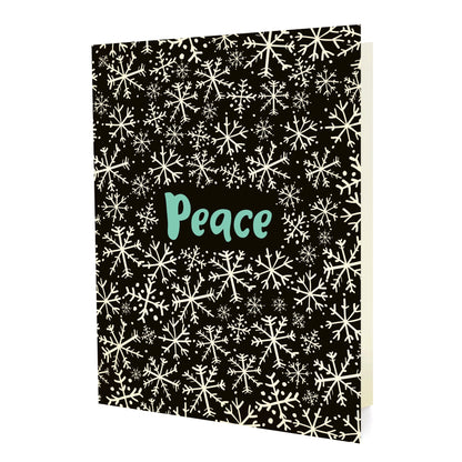 Snowy Peace Holiday Card