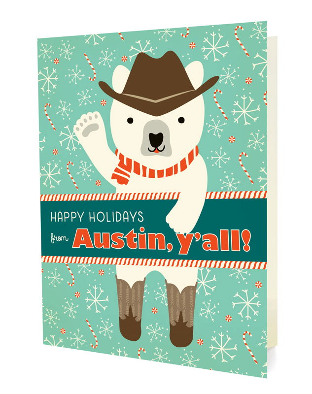 Polar Austin Holiday Card