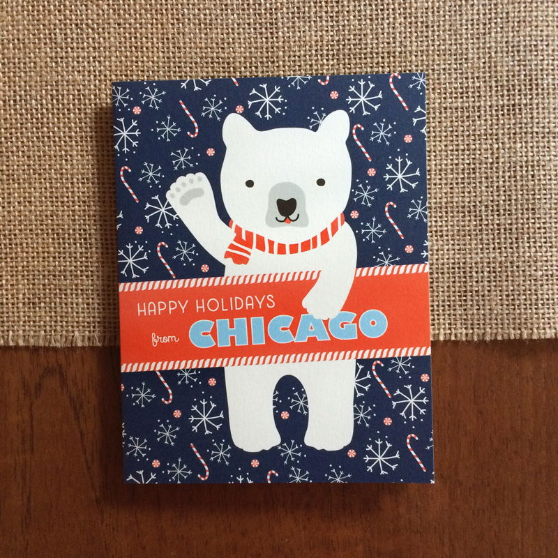 Polar Chicago Holiday Card