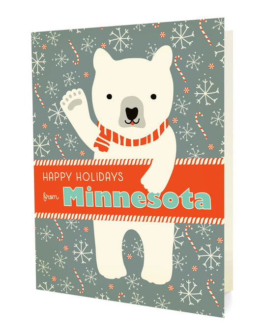 Polar Minnesota Holiday Card