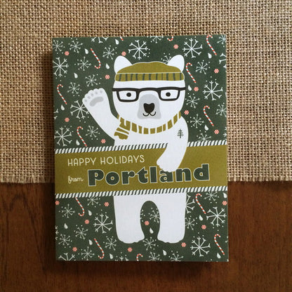 Polar Portland Holiday Card