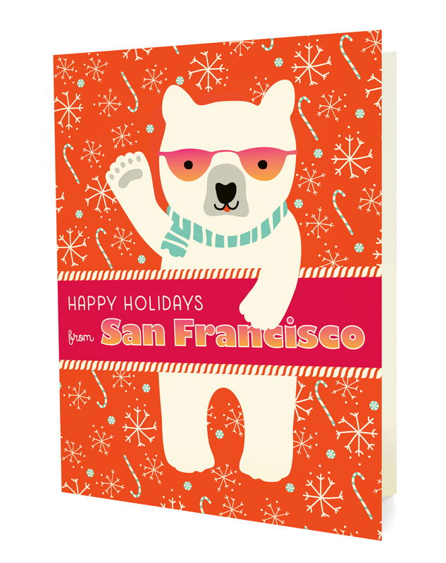 Polar San Francisco Holiday Card