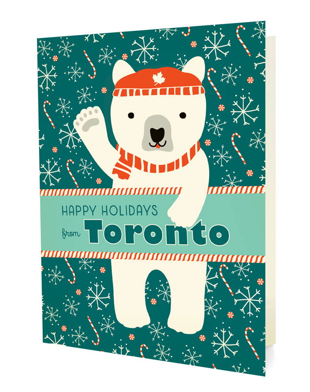Polar Toronto Holiday Card