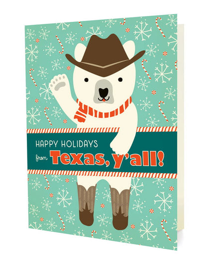 Polar Texas Holiday Card
