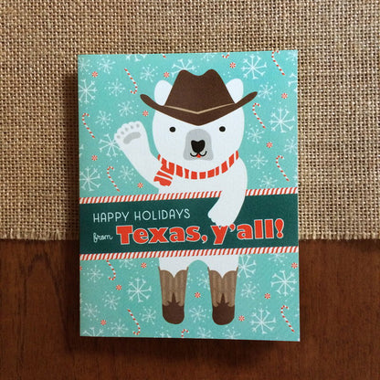 Polar Texas Holiday Card