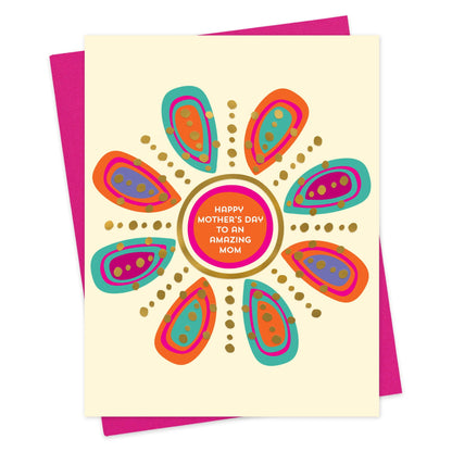 Amazing Mom Foil-Stamped Mother's Day Card