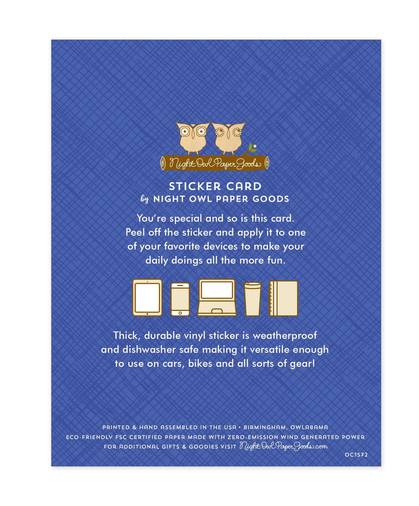 Big Dill Sticker Graduation Card