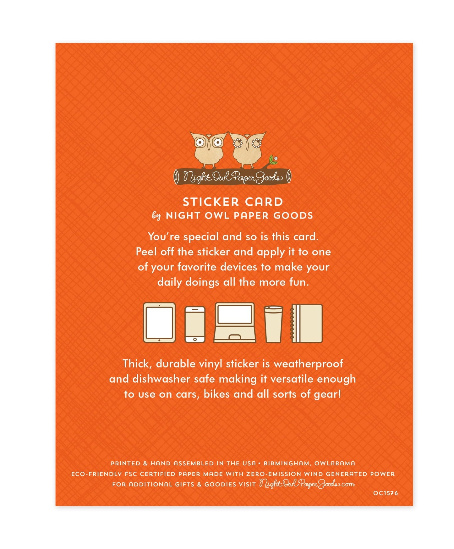 Pizza Heart Sticker Love Card