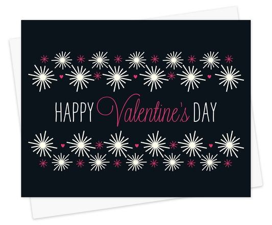 Valentine Sparkle Love Card