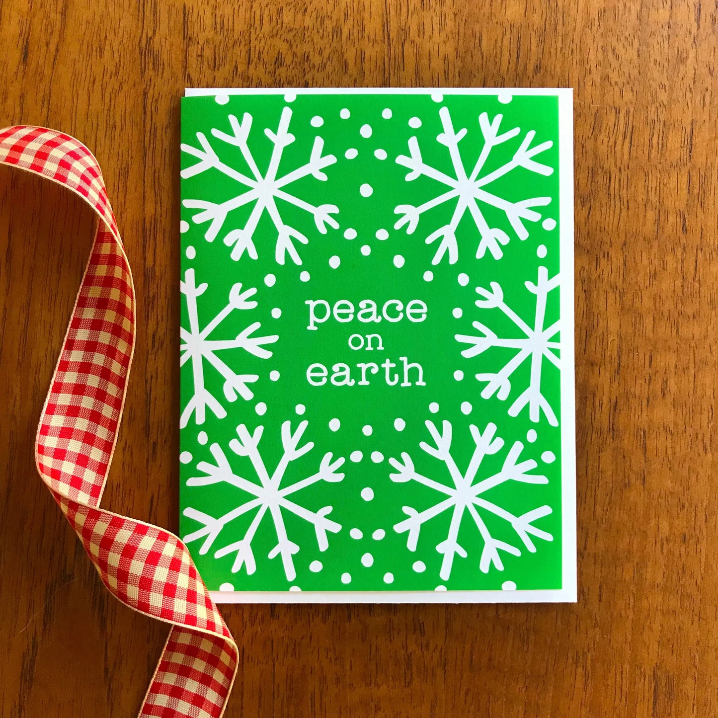 Green Peace Holiday Card