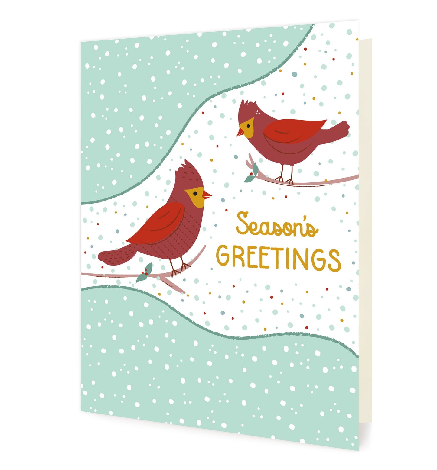 Cardinal Greetings Holiday Card