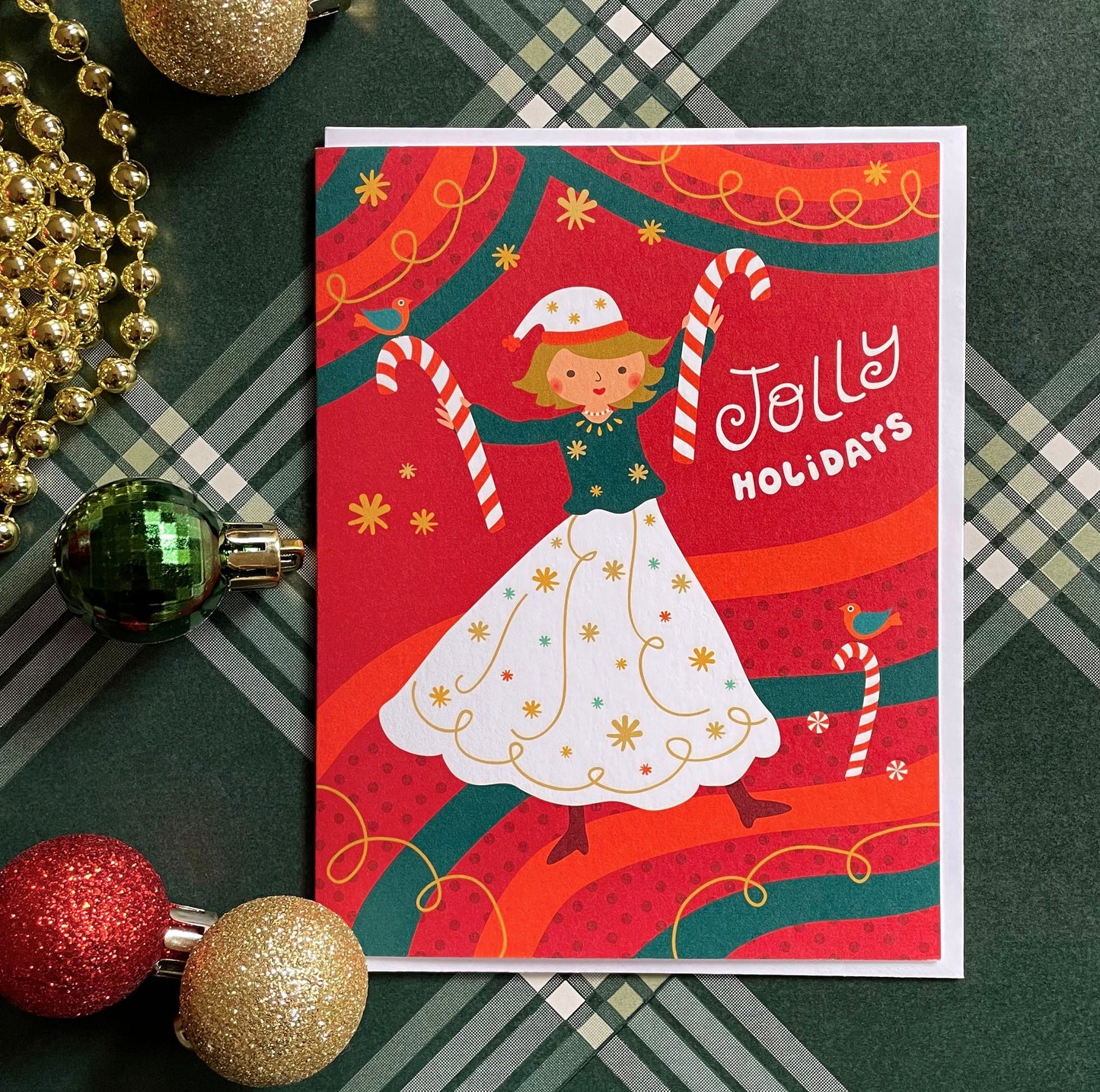 Jolly Gal Holiday Card