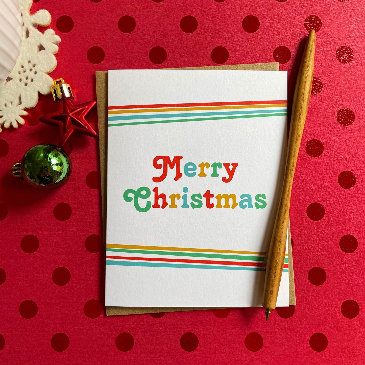 Big Christmas Holiday Card