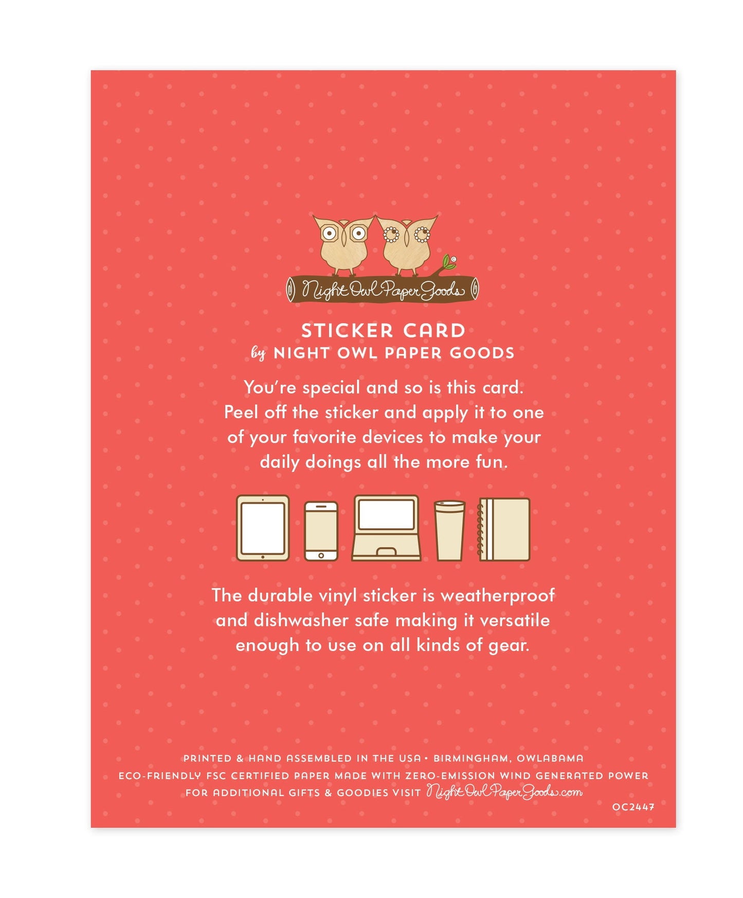 Valentine Smiley Sticker Valentine's Day Card