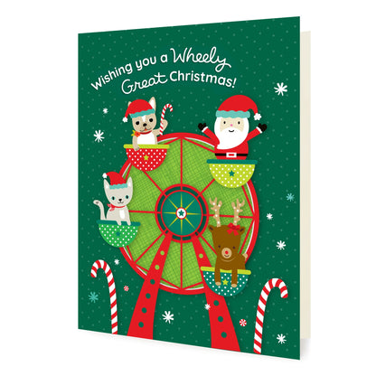 Wheely Christmas Holiday Card