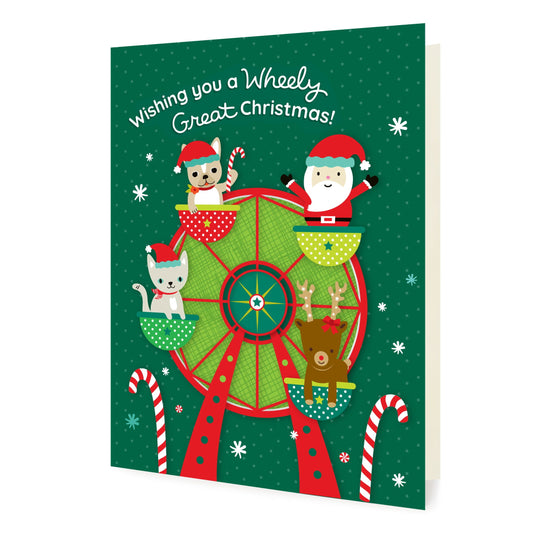 Wheely Christmas Holiday Card