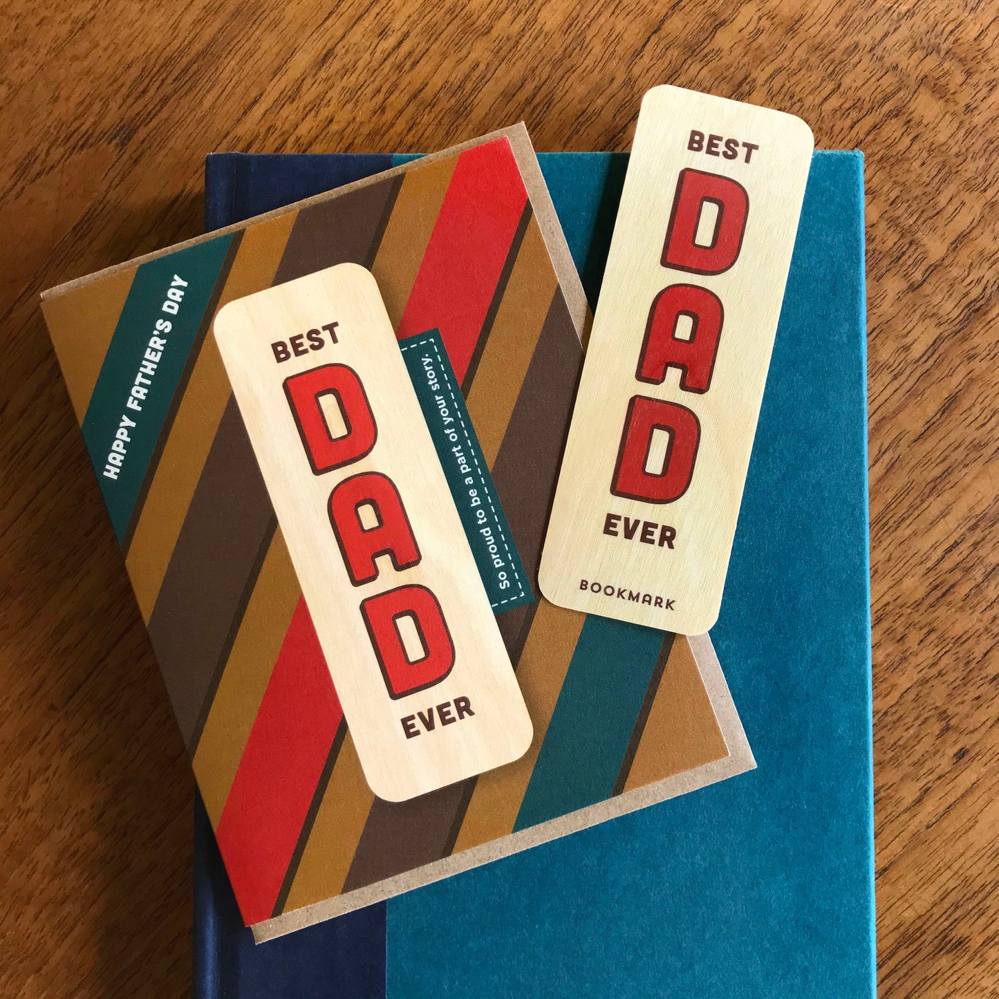Dad Story Bookmark Father's Day Card