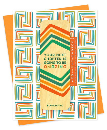 Congrats Chapter Bookmark Congratulations Card