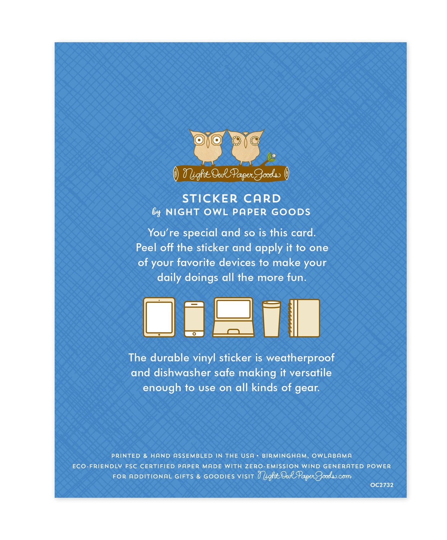 Family Heart Sticker Love Card