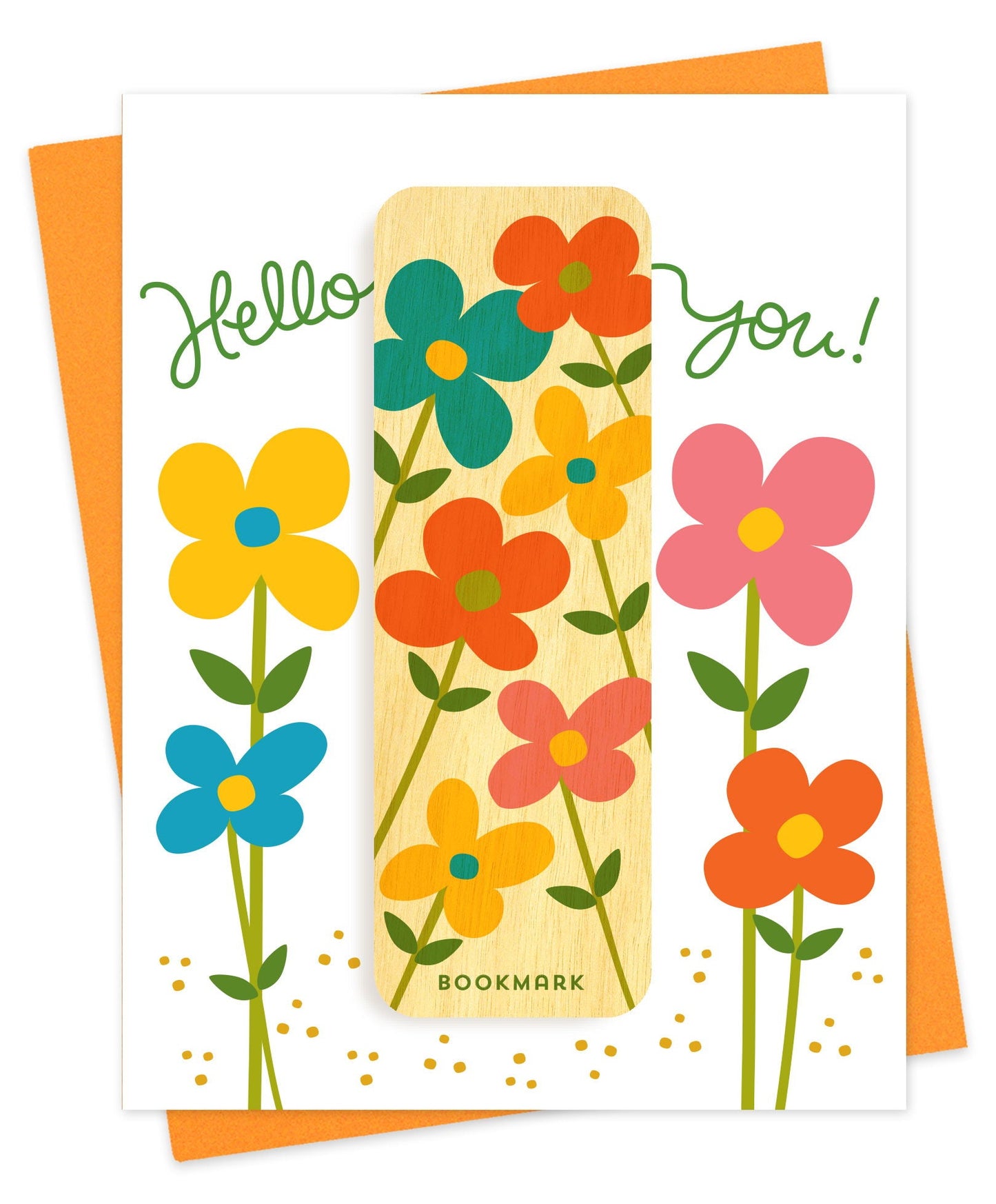 Hello You Bookmark Thinking of You Card