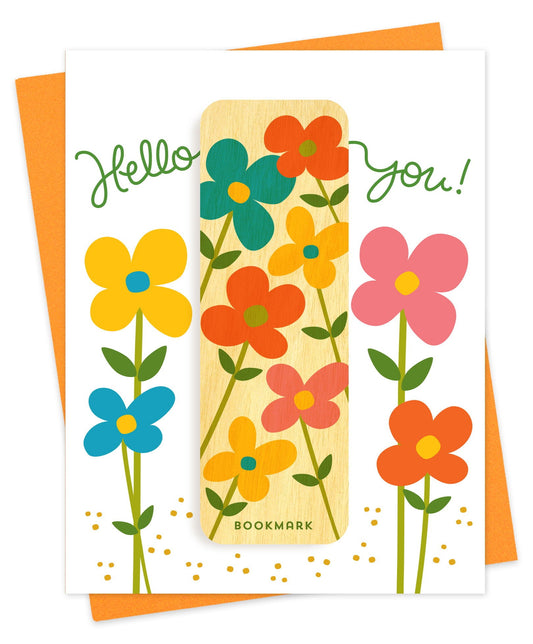 Hello You Bookmark Thinking of You Card