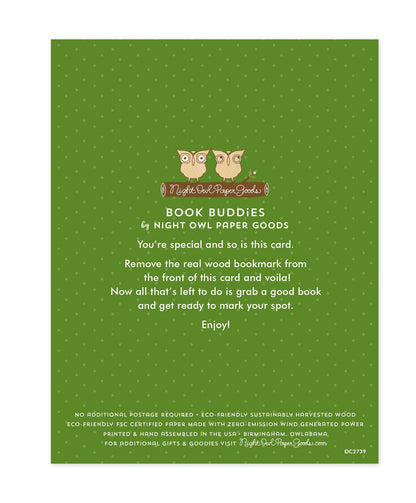 Welcome Home Bookmark New Home Card