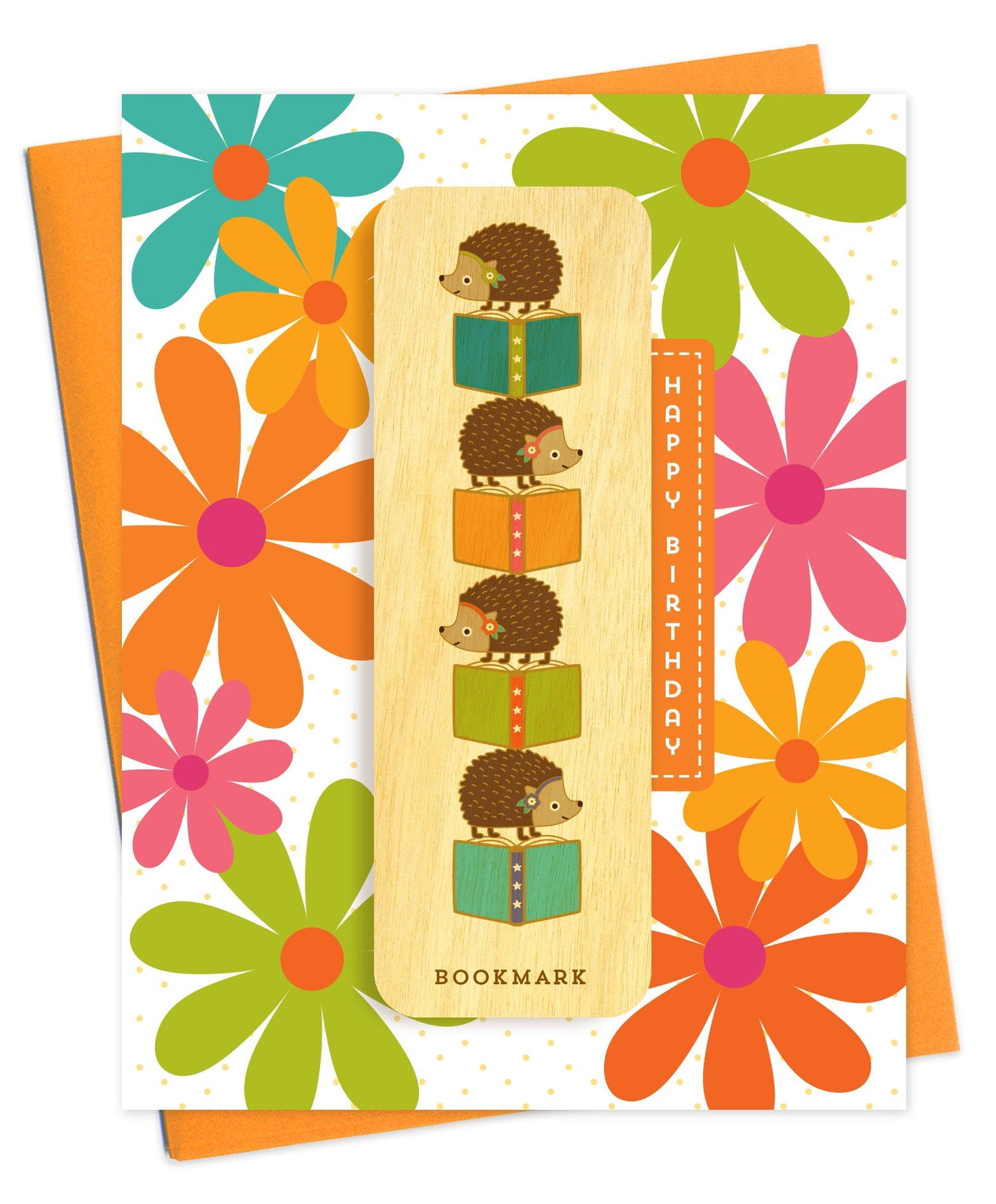 Critter Chronicles Bookmark Birthday Card