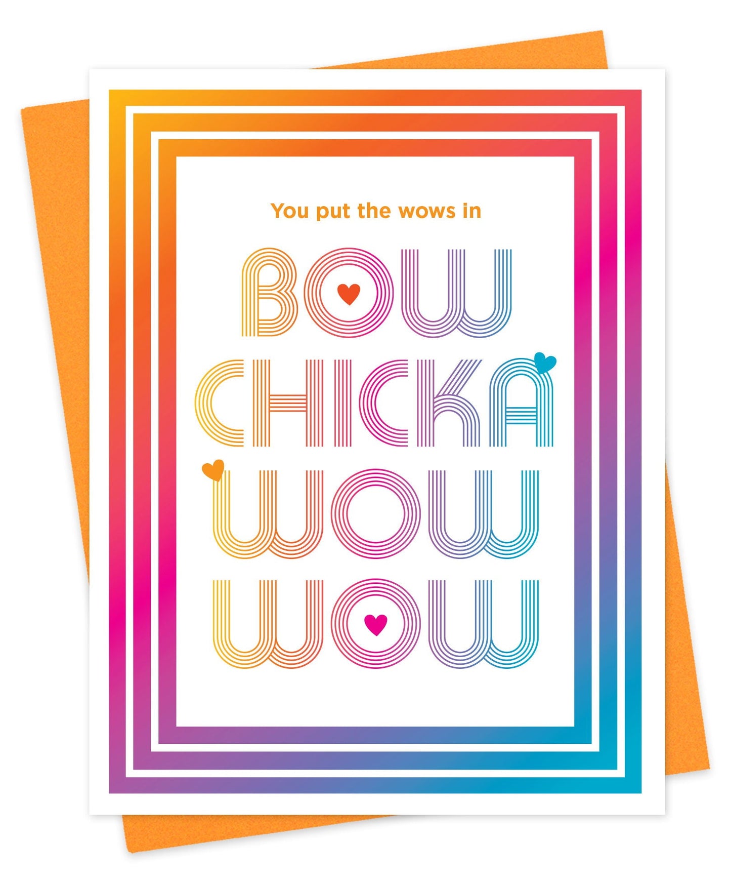 Wow Wow Love Card