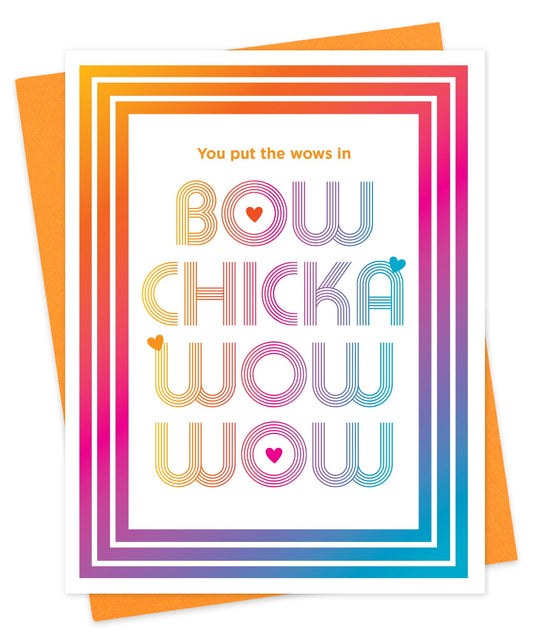Wow Wow Love Card