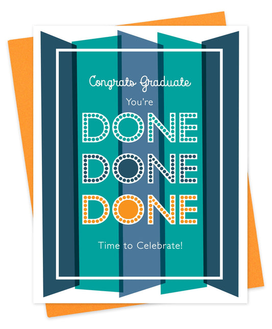 Done Graduation Card