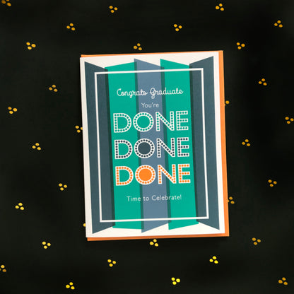 Done Graduation Card