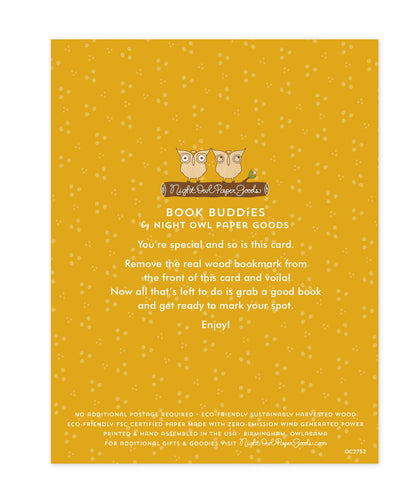 Easy Birthday Bookmark Birthday Card