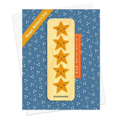 5 Star Mom Bookmark Mother's Day Card