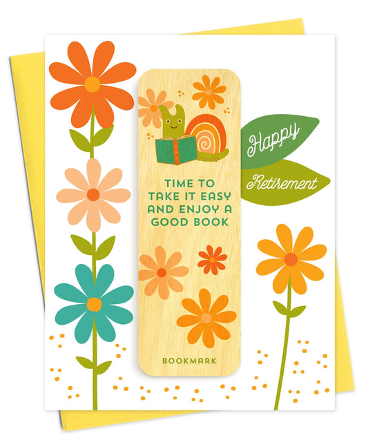 Easy Retirement Bookmark Retirement Card