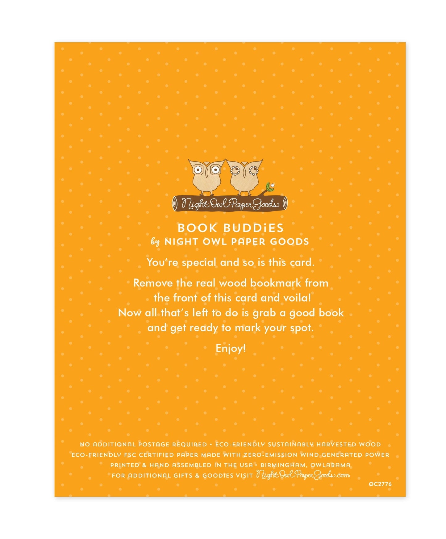 Puppy Pages Bookmark Birthday Card