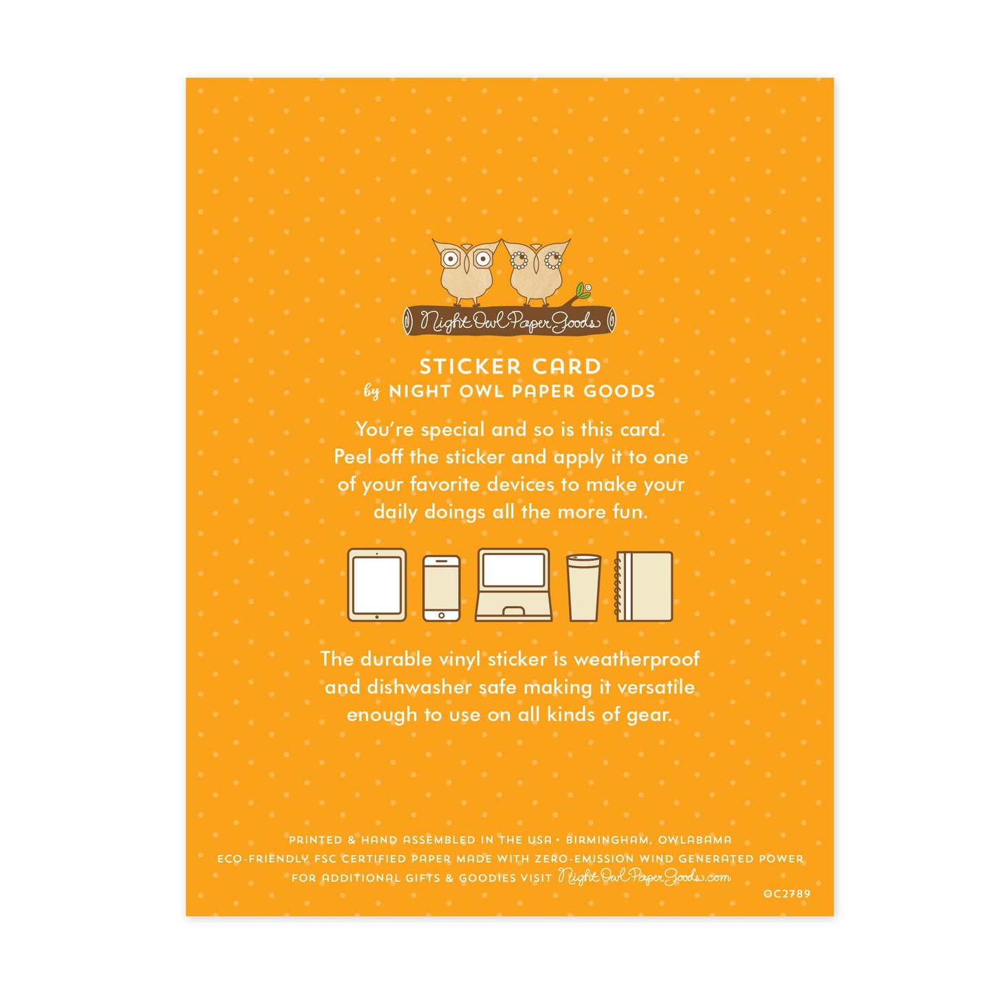 Horsin' Around Sticker Birthday Card