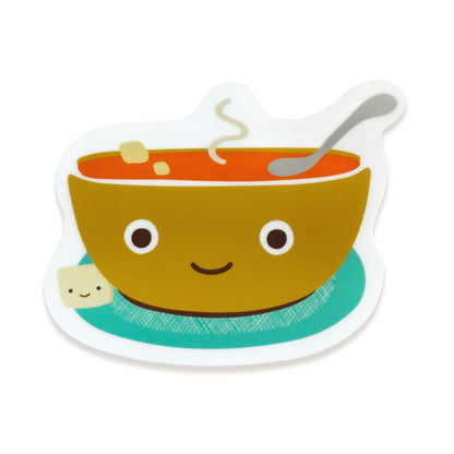 Souper Sticker Get Well Card