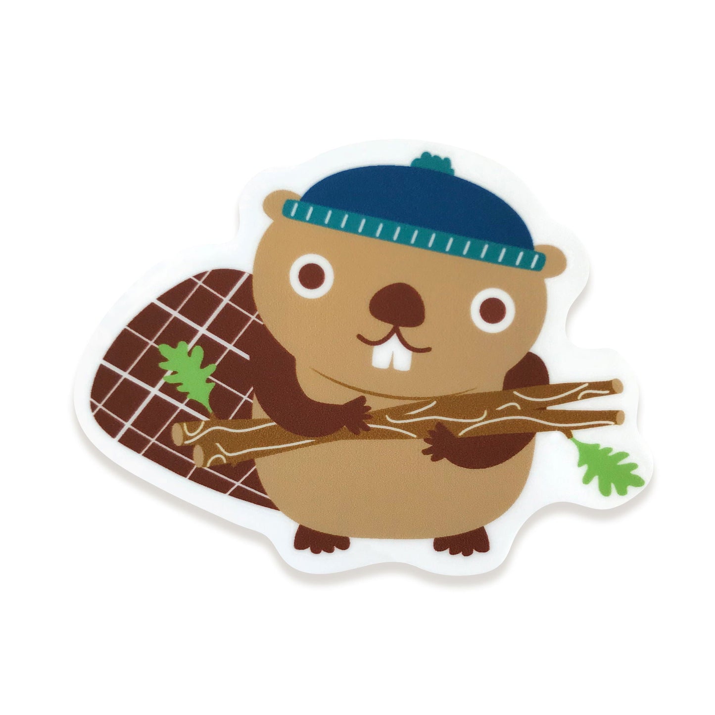 Beaver Vinyl Sticker