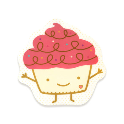 Sweet Cupcake Sticker Birthday Card