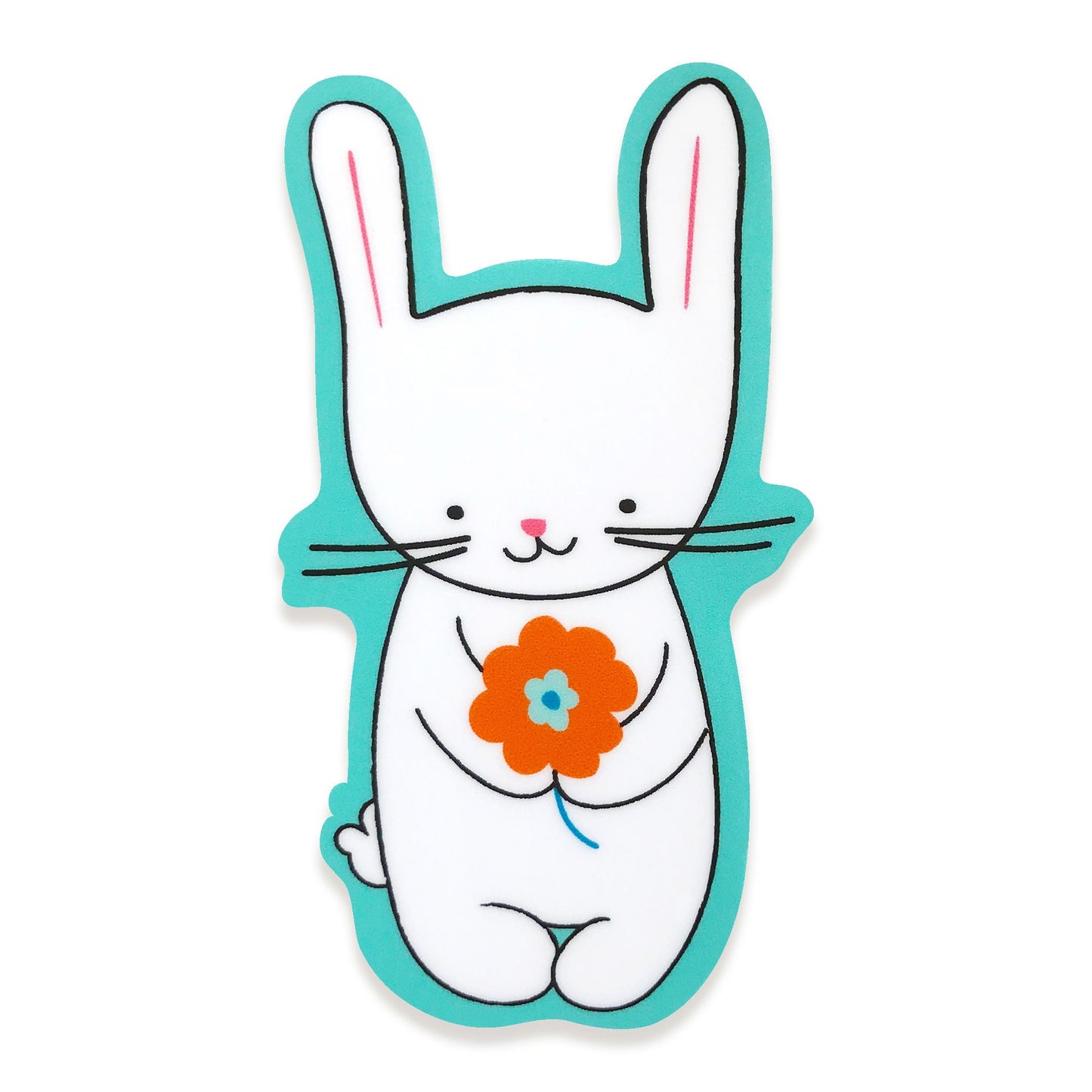 Bunny Vinyl Sticker