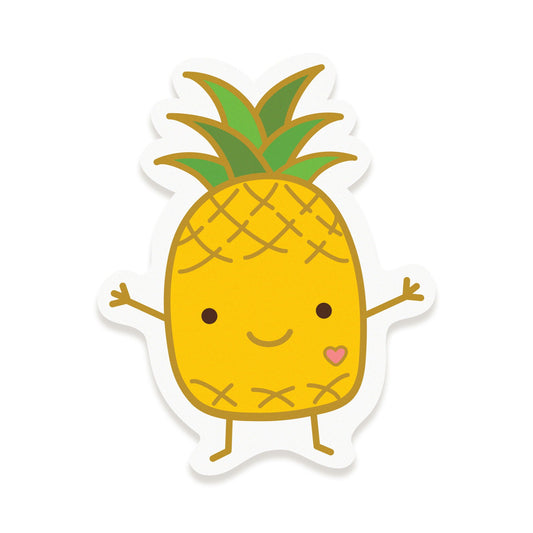 Pineapple Vinyl Sticker