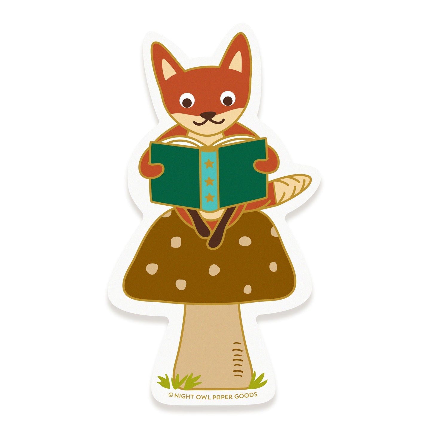Foxy Fables Vinyl Sticker
