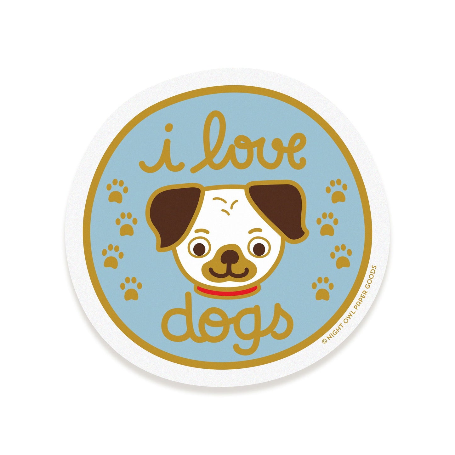 Dog Fur Baby Sticker Dog Adoption Card