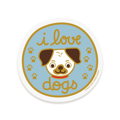 Love Dogs Vinyl Sticker