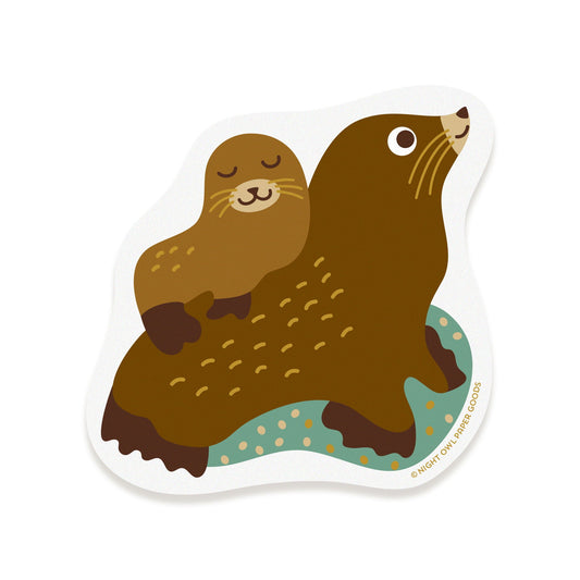 Sea Lions Vinyl Sticker