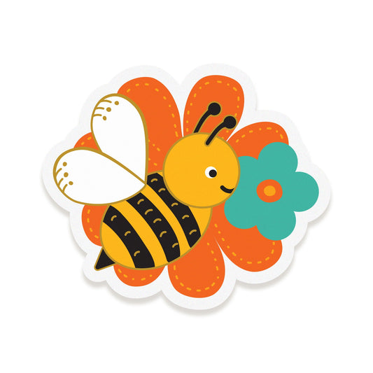 Bee Vinyl Sticker