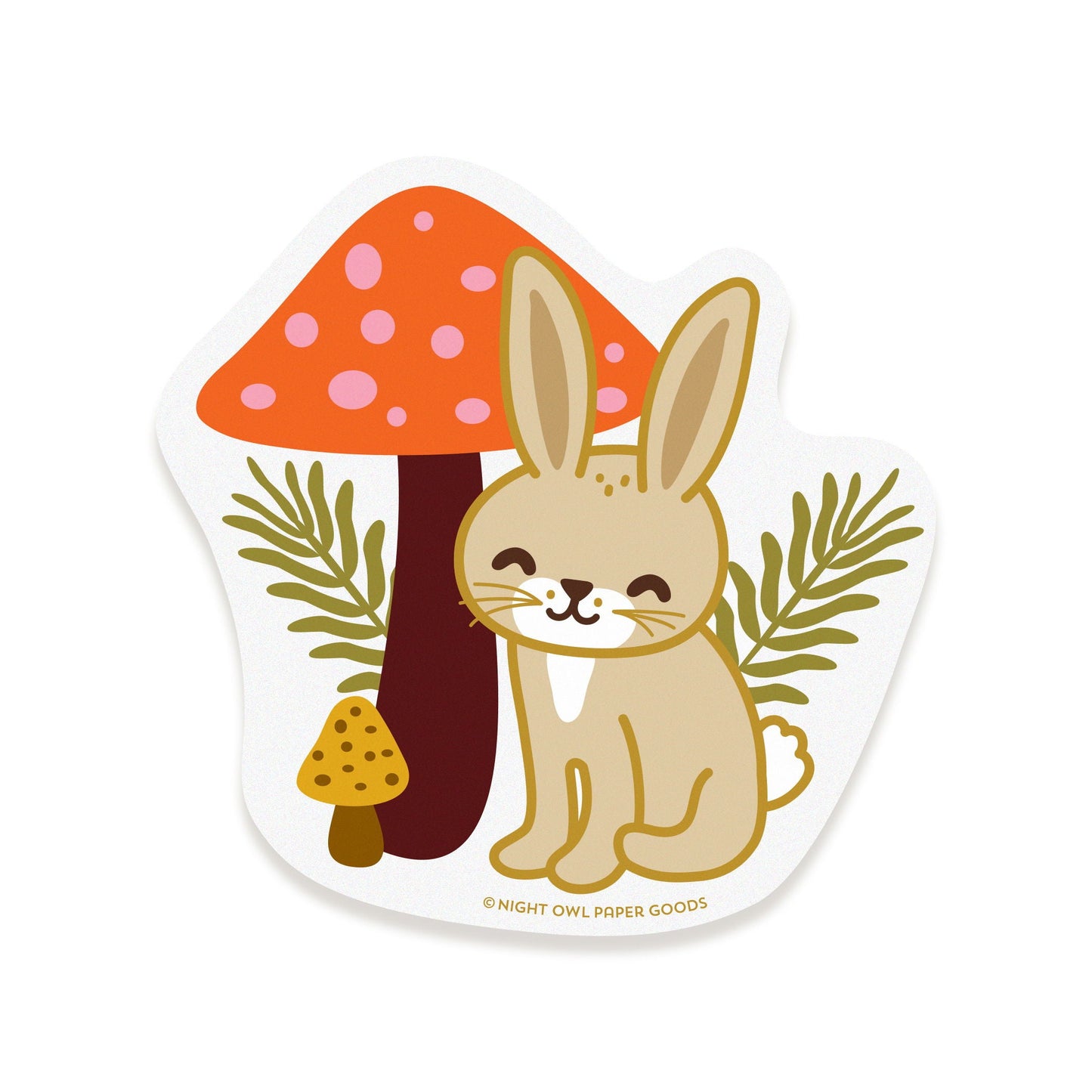 Rabbit Vinyl Sticker